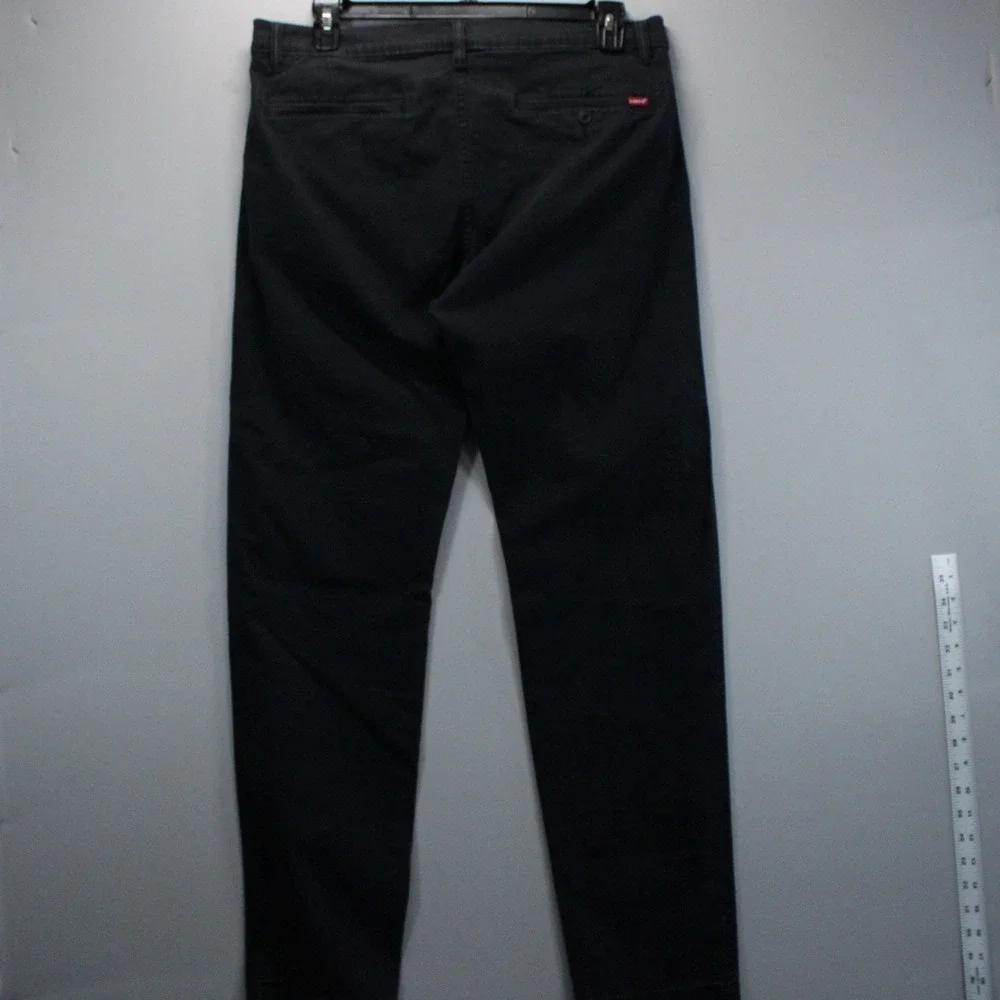 Levis XX Chino Standard Taper Black Pants Mens 36x34 Modern Tech Active Workwear